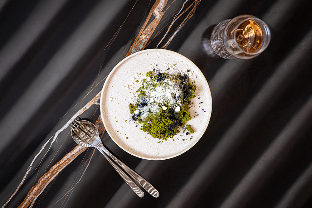 Food product photo after retouching