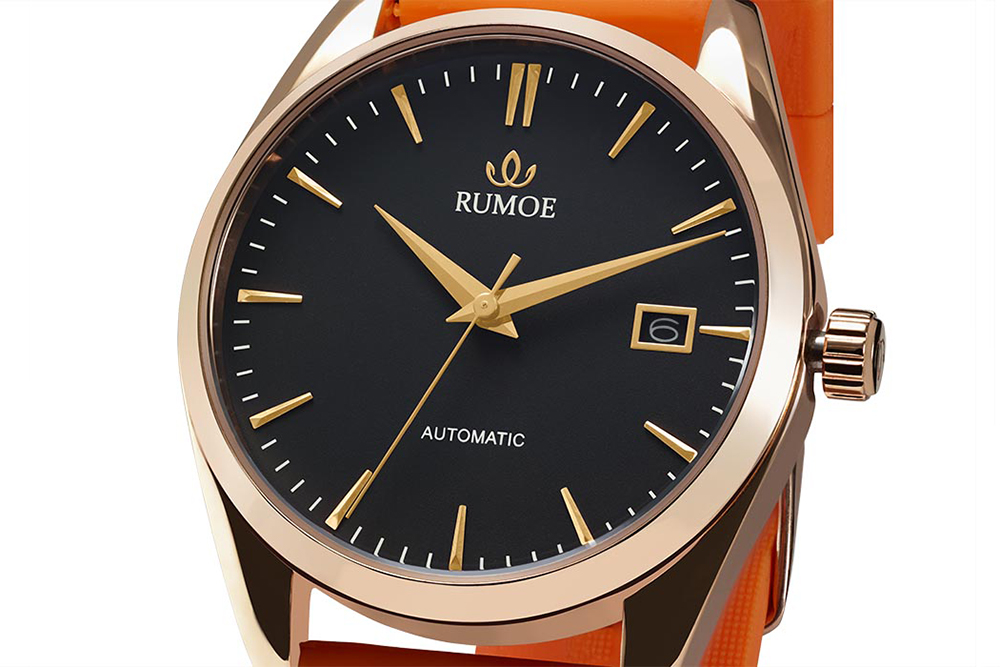 Professionally retouched watch product image