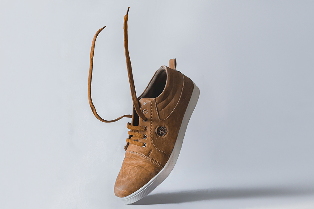 Shoes before clipping path